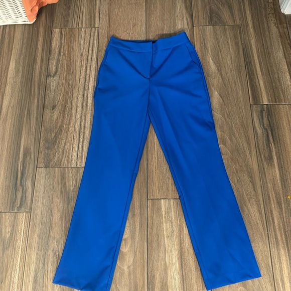 NWOT House of Harlow royal blue slacks size 4 - Picture 1 of 3